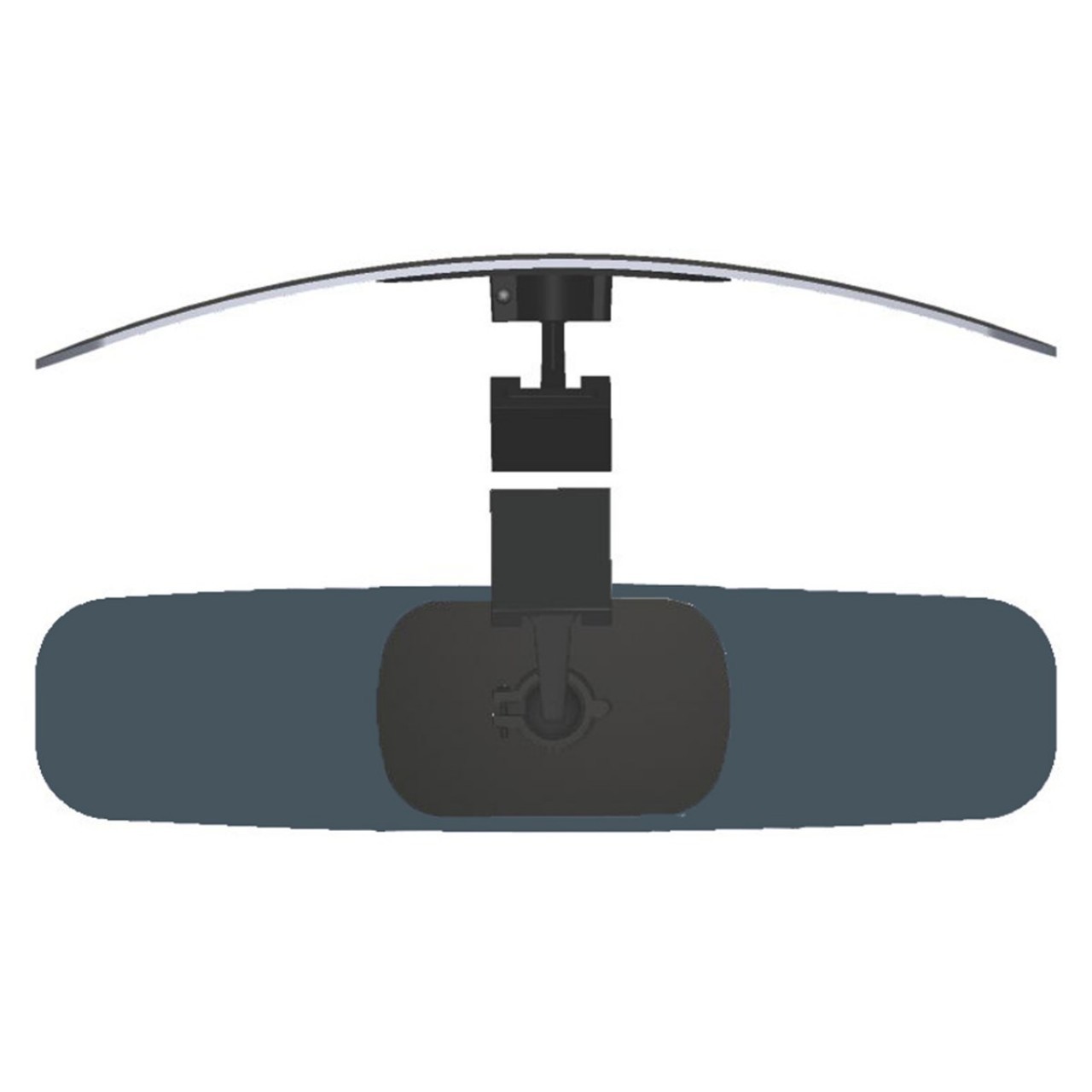 مرآة الرؤية الخلفية الداخلية العالمية Cici Arm-2 r1800 مقاس 300 × 80 مم