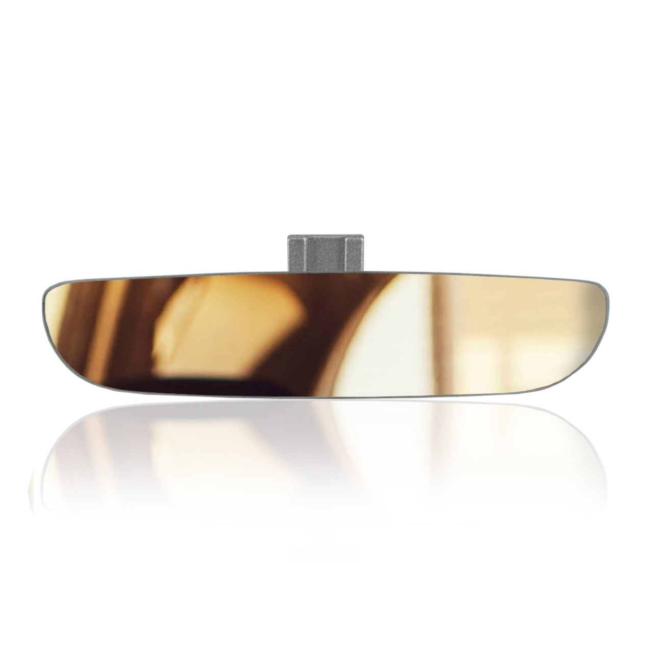 مرآة الرؤية الخلفية الداخلية العالمية Mova Chrome-5 بذراع عمودي مقاس 250 × 50 مم