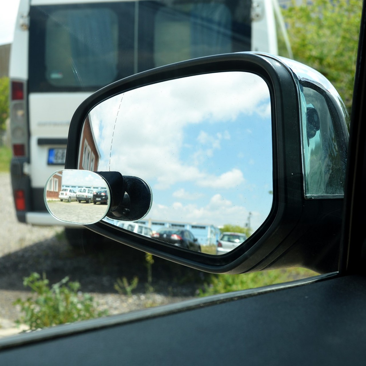 Optimum Oval-1 Blind Spot Mirror 55x75 mm TECHNICAL DRAWINGS