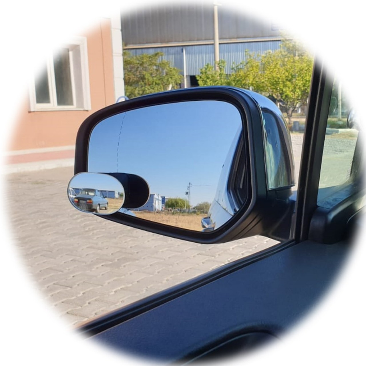 Optimum Oval-3 Blind Spot Mirror 75x115 mm TECHNICAL DRAWINGS