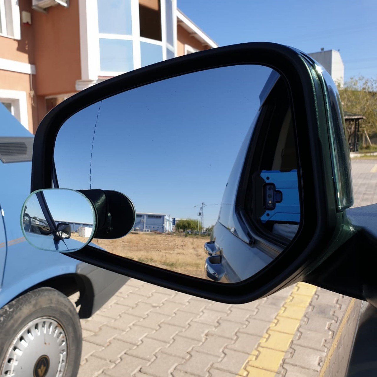 Optimum Oval-2 Blind Spot Mirror 65x95 mm TECHNICAL DRAWINGS
