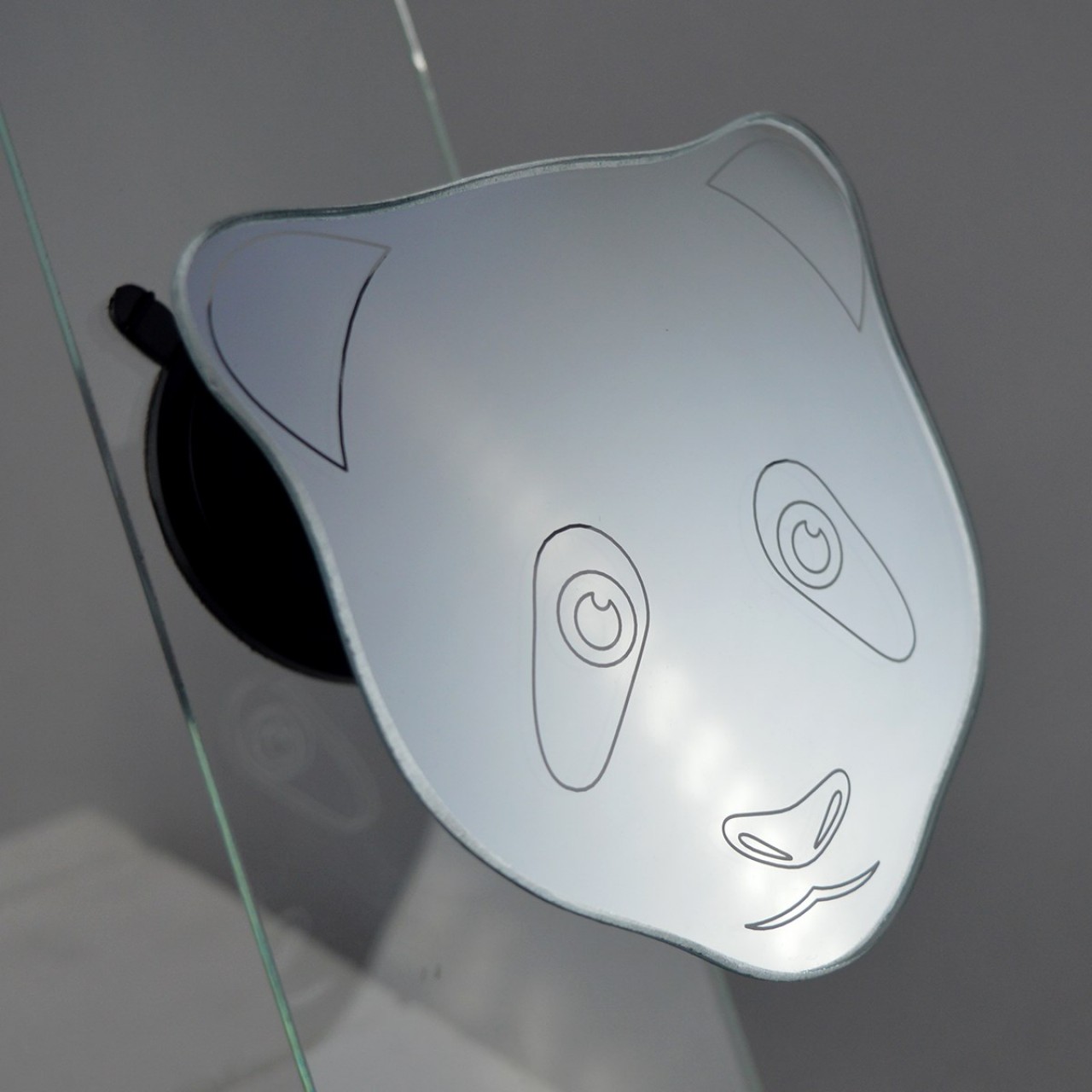 Kiva Panda Blind Spot Baby Mirror 115x115 mm TECHNICAL DRAWINGS