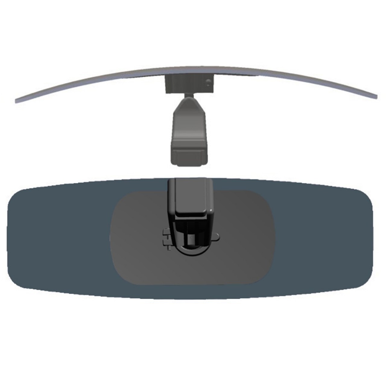 Pala Şahin Footed-2 Universal Interior Rear View Mirror r1800 305x95 mm