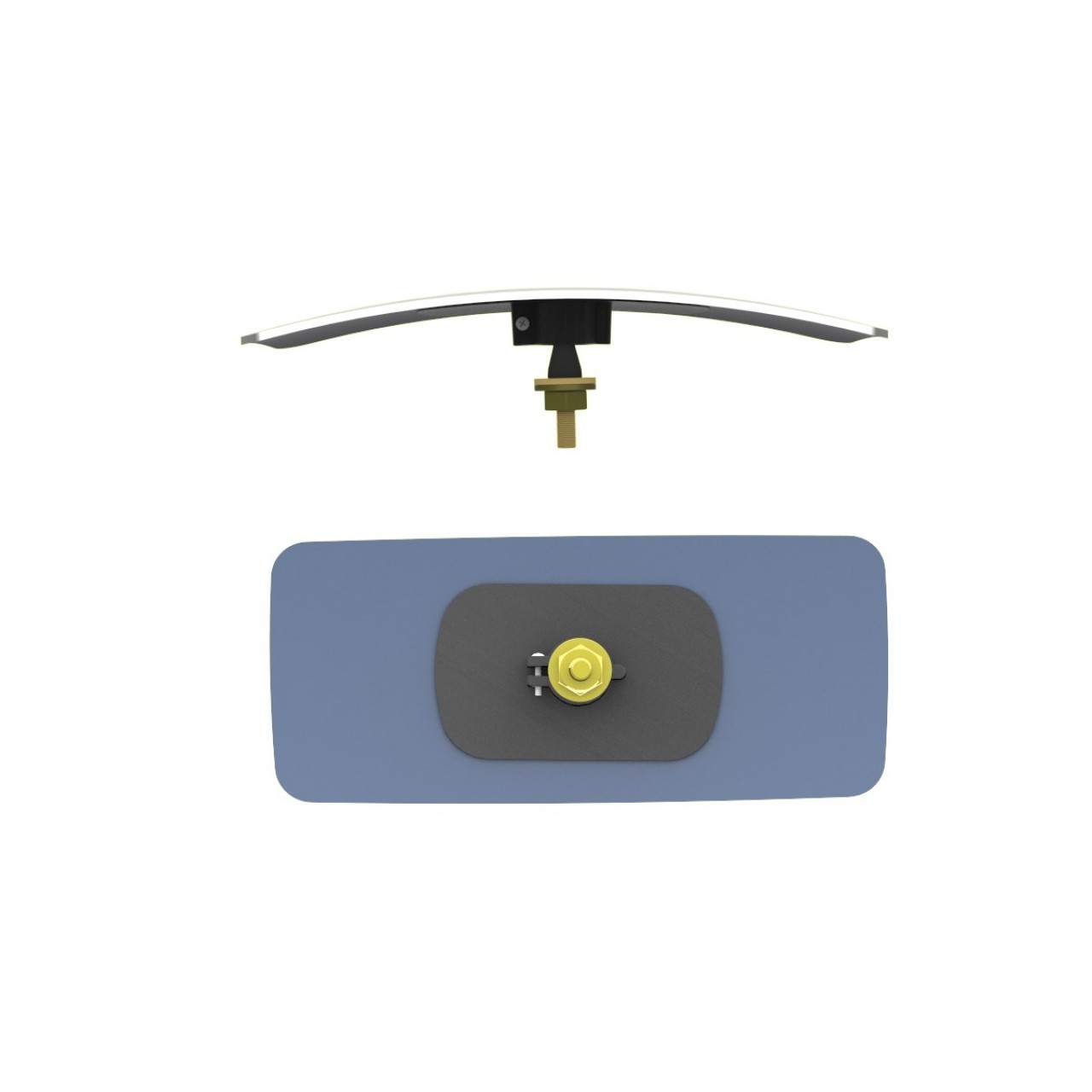 Şahin Topuzlu-1 Universal Interior Rear View Mirror r450 245x110 mm