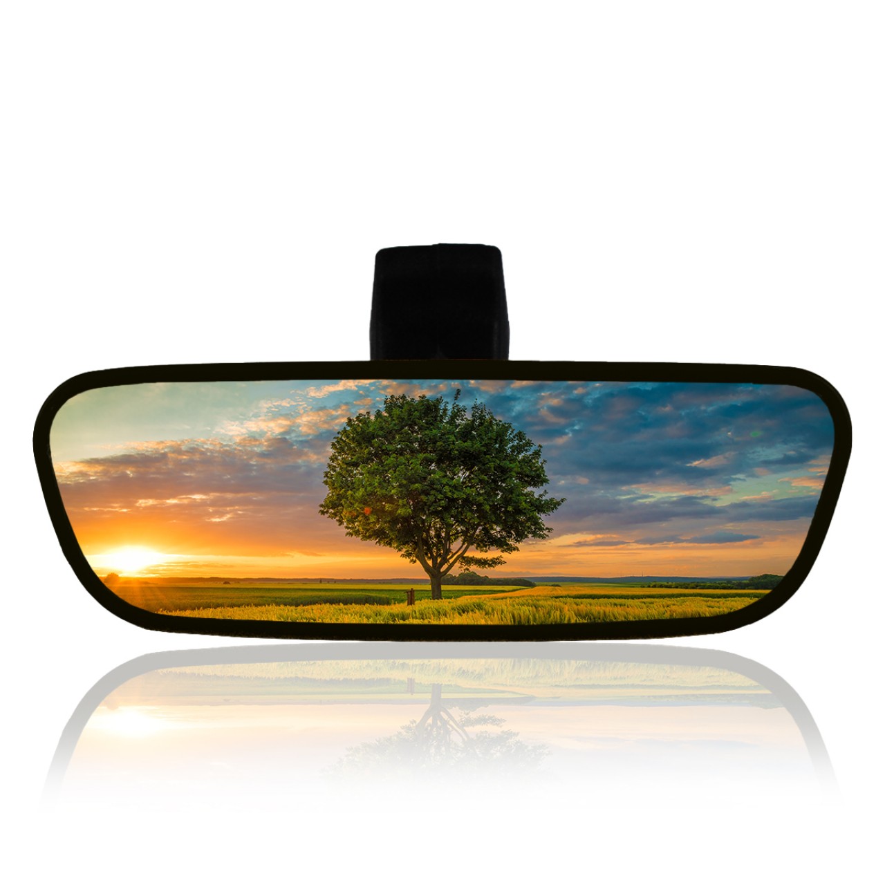 Universal Pırlanta Şahin Footed-3 Interior Mirror 171x56 mm Black