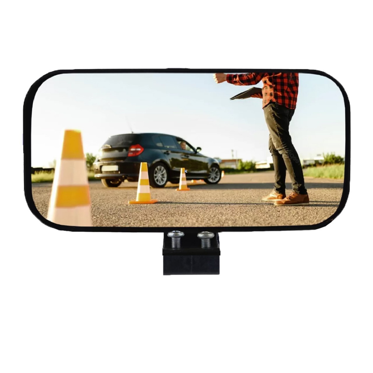 INSTRUCTOR MIRROR WITH KNOB -3 LH 137x72 mm