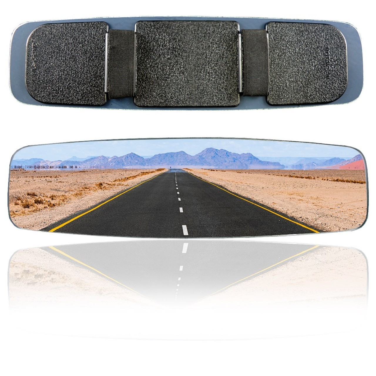 Cici Plug-2 Universal Interior Rear View Mirror r1800 300x80 mm
