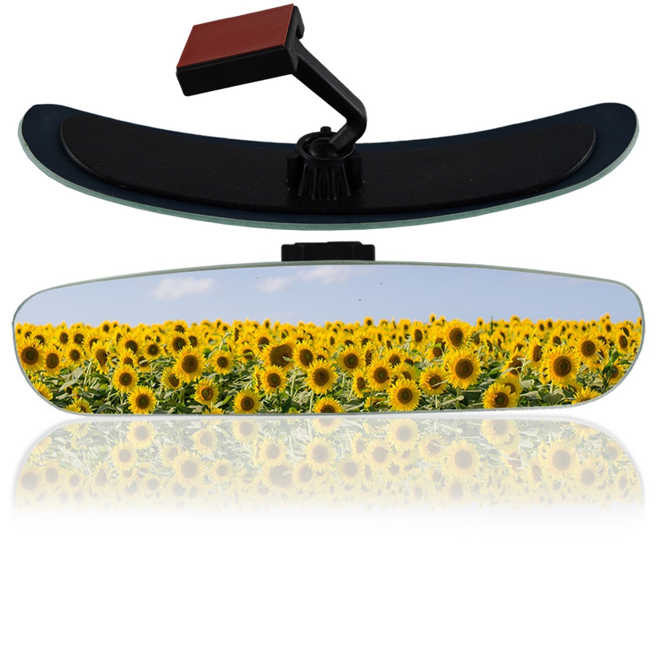 O-va Curved Arm-6 Interior Rear View Mirror 265x65 mm