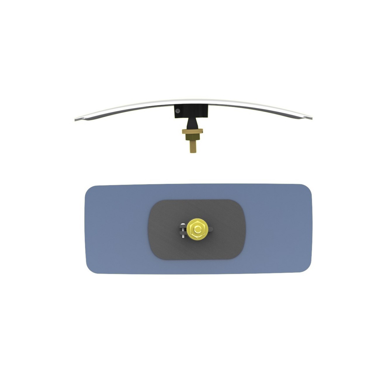 Şahin Topuzlu-2 Universal Interior Rear View Mirror r450 265x110 mm