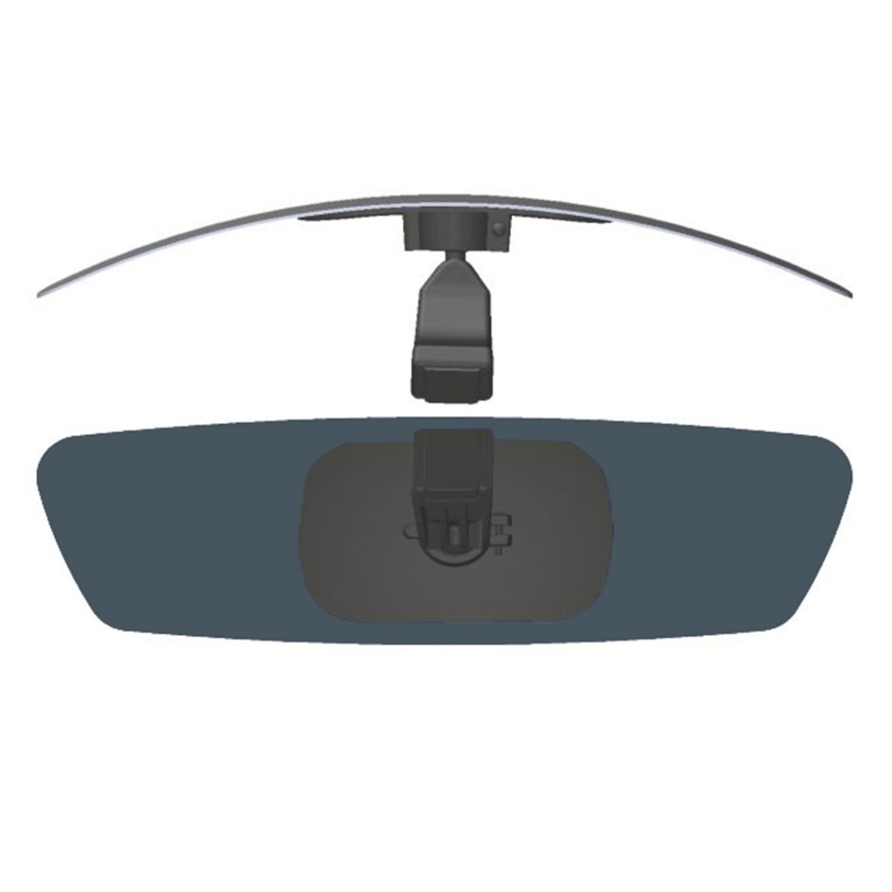 Safir Şahin Footed-2 Universal Interior Rear View Mirror r1800 285x80 mm