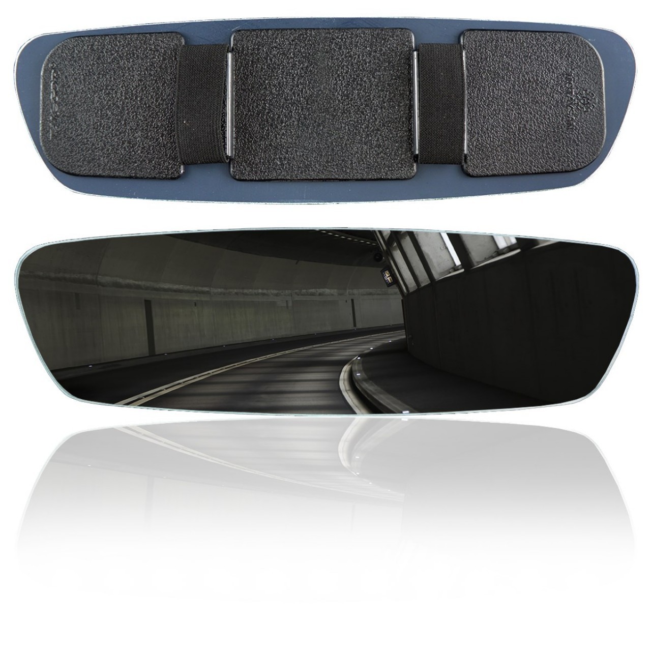 Universal Interior Rearview Mirror with Sapphire Plug-1 Rubber r1800 300x90 mm