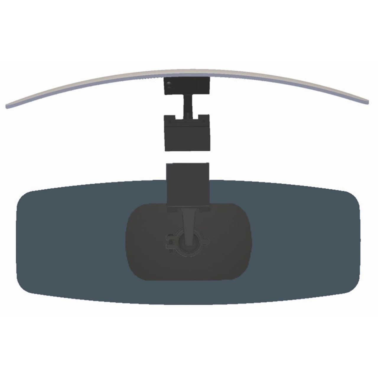 Machete Arm-2 Universal Interior Rear View Mirror r1800 305x95 mm