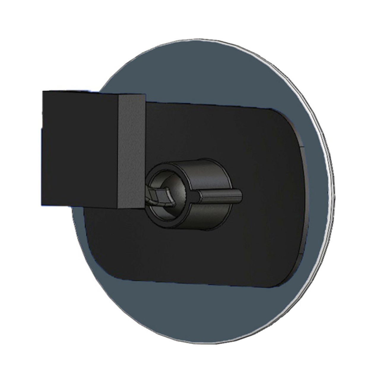 Universal Interior Rearview Mirror with Ufo Arm r1800 Ø170 mm