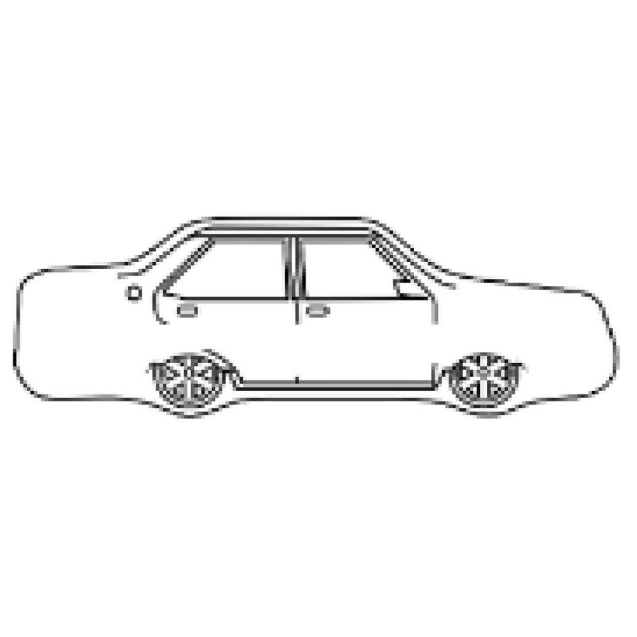 Taxi Animation Mirror Kiva 70x210 mm
