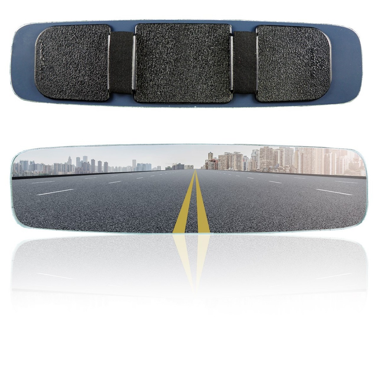 Cici Universal Interior Rearview Mirror with 1 Rubber r1800 335x80 mm