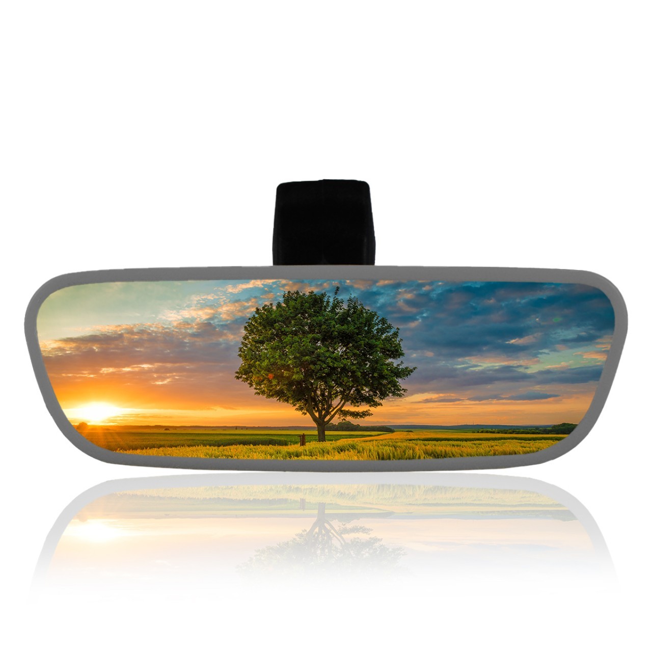 Universal Diamond Şahin Ayaklı-3 Interior Rear View Mirror 171x56 mm Gray