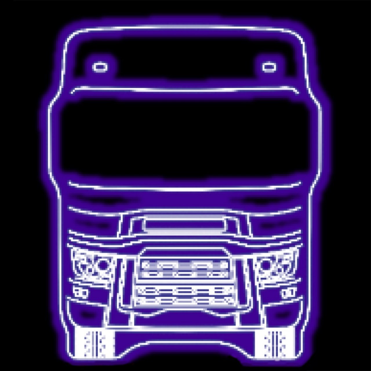 Iveco Внутреннее зеркало заднего вида с подсветкой в салоне 140x170 мм
