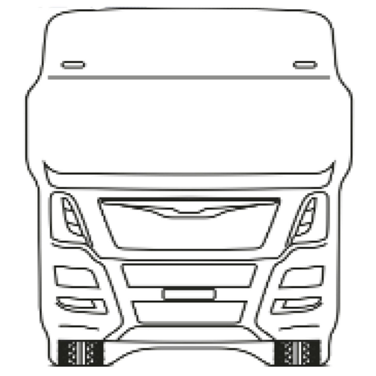 Man Kabin Canlandırma Ayna Kiva 140x170 mm